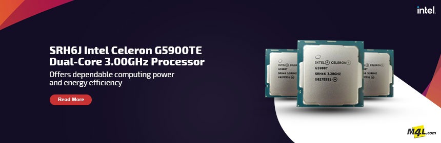 SRH6J Intel Celeron G5900TE Dual-Core 3.00GHz Processor Review